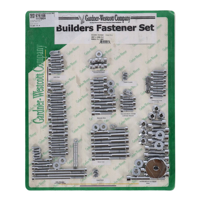 GARDNER-WESTCOTT Builders fasteners set | 976188