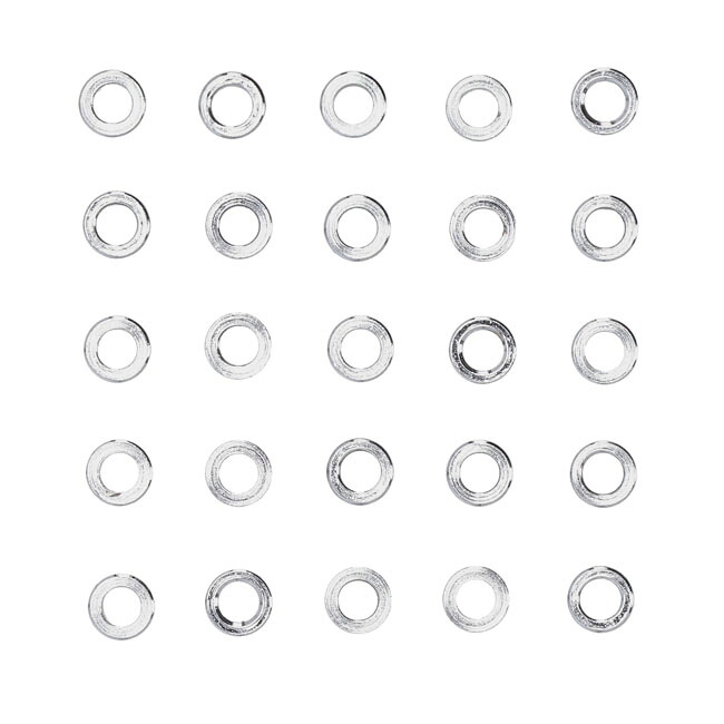 GARDNER-WESTCOTT Chrome spacers - 25 pack | 985575 19,028円