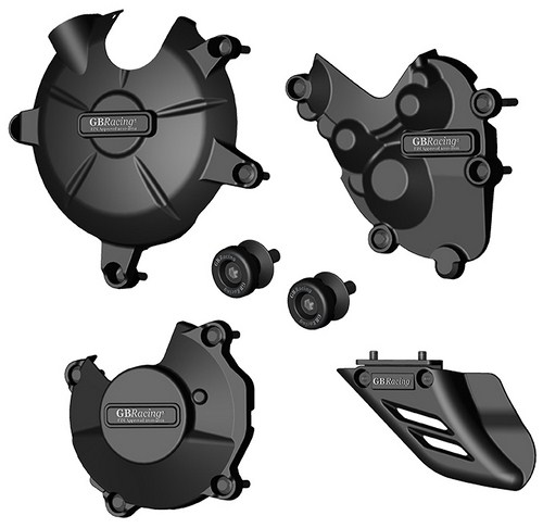 GBRacing / ジービーレーシング Motorcycle プロテクションバンドル | CP-ZX6-2009-CS-GBR|ワンダーテック
