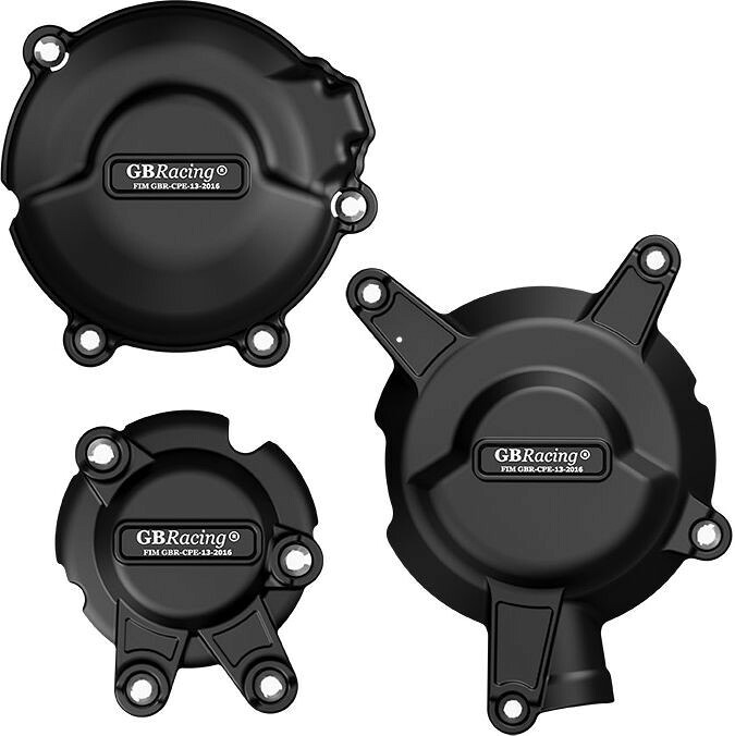 GBRacing / ジービーレーシング エンジンカバーセット | EC-ZXR400-L1-L9-SET-GBR|ワンダーテック