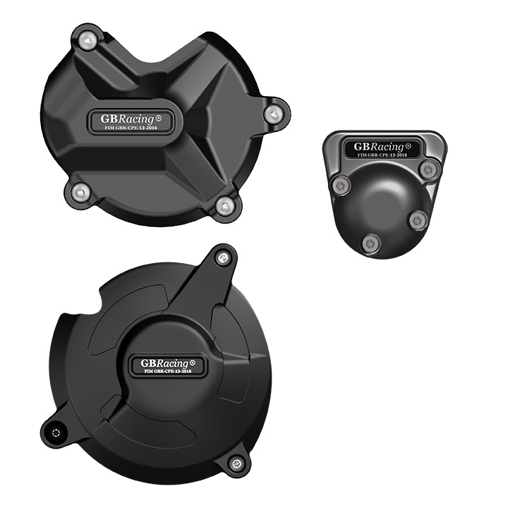 GBRacing / ジービーレーシング エンジンカバーセット | EC-S1000RR-2017-SET-GBR｜ワンダーテック