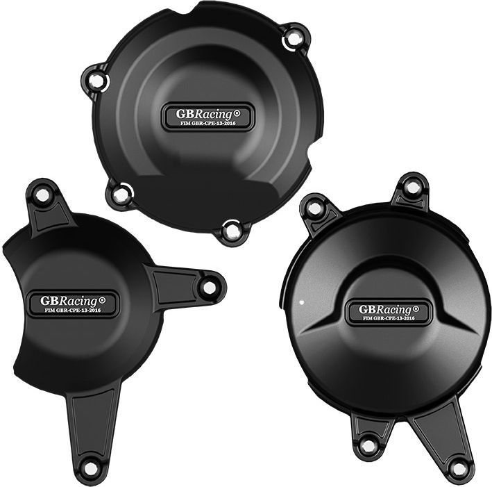 GBRacing / ジービーレーシング エンジンカバーセット | EC-VFR400-NC30-SET-GBR|ワンダーテック