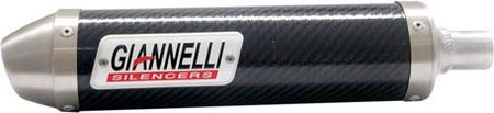 Giannelli / ジェネリ 汎用カーボンファイバーサイレンサー ディアメーター 32 安全エンドキャップ付 | 14057