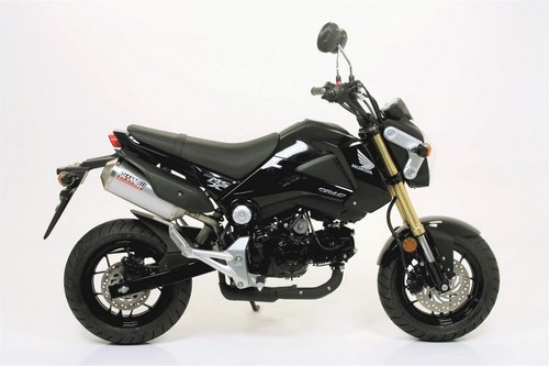 Giannelli / ジェネリ HONDA MSX 12513 ホモロゲーション IPERSPORT アルミニウム サイレンサー | 73806A6
