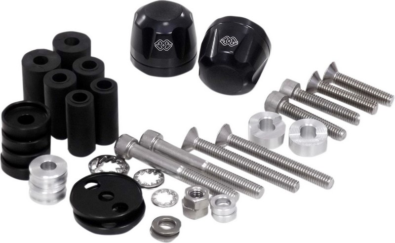 GILLES TOOLING / ギルズツーリング バーエンドセット LG-IP ブラック | LG-IP-22-B｜ワンダーテック