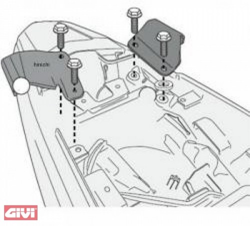 Givi / ジビ マウンティングキット PL1121 / PL1121CAM / PLX1121 キャリア | 1121KIT
