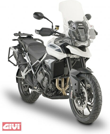 Givi / ジビ ウインドスクリーン クリア 590 mm（高さ） 420 mm（幅）Triumph Tiger (2020) | D6415STG