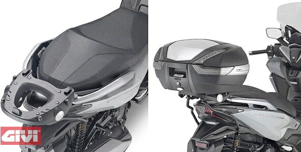 GIVI / ジビ MONOLOCKモノロック Monokeyモノキーケース用トップケース、キャリア Honda FORZA 125/350 (2021) | SR1187B|ワンダーテック