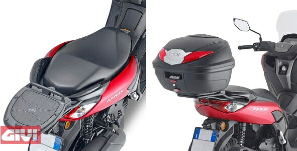 GIVI / ジビ トップボックスリアラック MONOLOCK(モノロック)ケース用 Yamaha N-Max 125-155 (2021) | SR2153|ワンダーテック