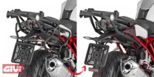 Givi / ジビ RAPID - サイドラック 取り外し可能 | PLXR5117｜ワンダーテック