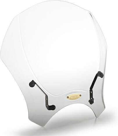 Givi / ジビ ユニバーサル（汎用） スクリーン クリア dim. HxW 35x41 cm- 取り付けキット非付属 | 140A