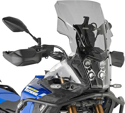 Givi / ジビ ウインドスクリーン Yamaha Tenere 700 World Raid ライトスモーク dim. HxW 40 x 43 cm | D2165S