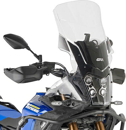 Givi / ジビ ウインドスクリーン Yamaha Tenere 700 World Raid クリア dim. HxW 52 x 43 cm | D2165ST