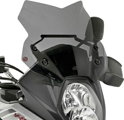 Givi / ジビ ウインドスクリーン Suzuki DL 650 V-Strom 17- スモーク dim. HxW 30x42cm | D3112B|ワンダーテック