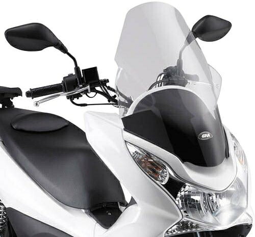 GIVI / ジビ Screen trasparent 59-5x44 cm Honda PCX 125-150 (10 -13) | D322ST