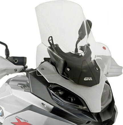 Givi / ジビ ウインドスクリーン BMW F 900 XR クリア dim. HxW 49x43 cm | D5137ST