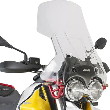 Givi / ジビ スクリーン Moto Guzzi V 85 TT クリア dim. HxW 685 x 46 cm | D8203ST