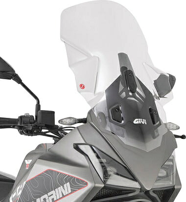 Givi / ジビ ウインドスクリーン Moto Morini X-Cape 649 クリア dim. HxW 62 x 43 cm | D9350ST