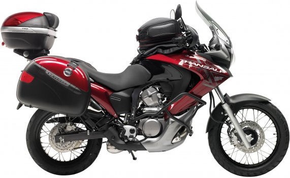 XL700V TRANSALP (08) クラッシュバー (ブラック) | TN455|ワンダーテック