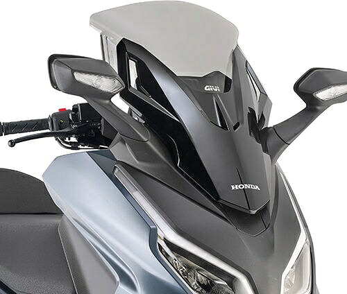 GIVI / ジビ ウインドシールド - ティンテッド（スモーク） - 480x470 mm (HxW) - ABE i.V. - Honda FORZA 125