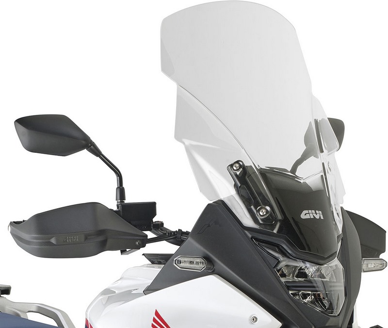 GIVI / ジビ ウインドシールド - クリア - 620 x 400 mm (HxW) - Honda XL750 Transalp トランザルプ (23) | D120｜ワンダーテック