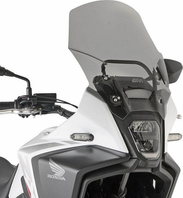GIVI / ジビ ウインドシールド - ティンテッド(スモーク) - 450x390 mm (HxW) - Honda NX 500 (24) | D1203S