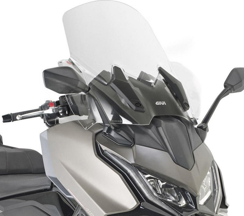 GIVI / ジビ ウインドシールド- クリア- 600 x 635 mm (HxW) - KYMCO AK550 Premium (23) | D6122ST
