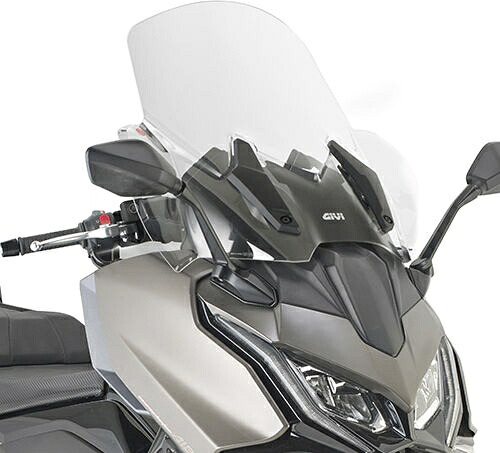 GIVI / ジビ ウインドシールド- クリア- 600 x 635 mm (HxW) KYMCO AK550 Premium (23) - ABE i.V. | D6122STG