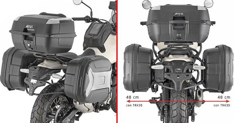 GIVI / ジビ Monokey （モノキー）ケース用サイドケースキャリア Royal Enfield Himalayan 450 (24) | PL9059
