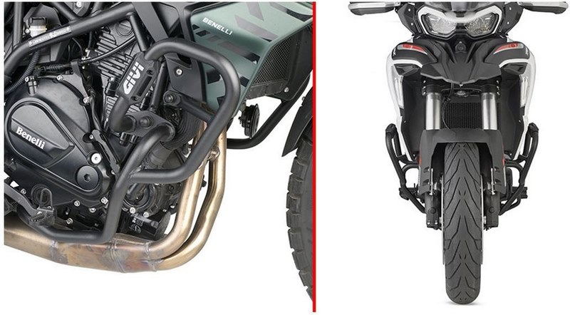 GIVI / ジビ クラッシュバー ブラック Benelli TRK 702 (23) | TN8717