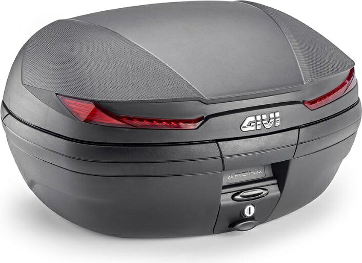 GIVI / ジビ V45 Monokey? トップケース - ブラック - レッドリフレクター付 / Max. Payload 10 kg | V45N