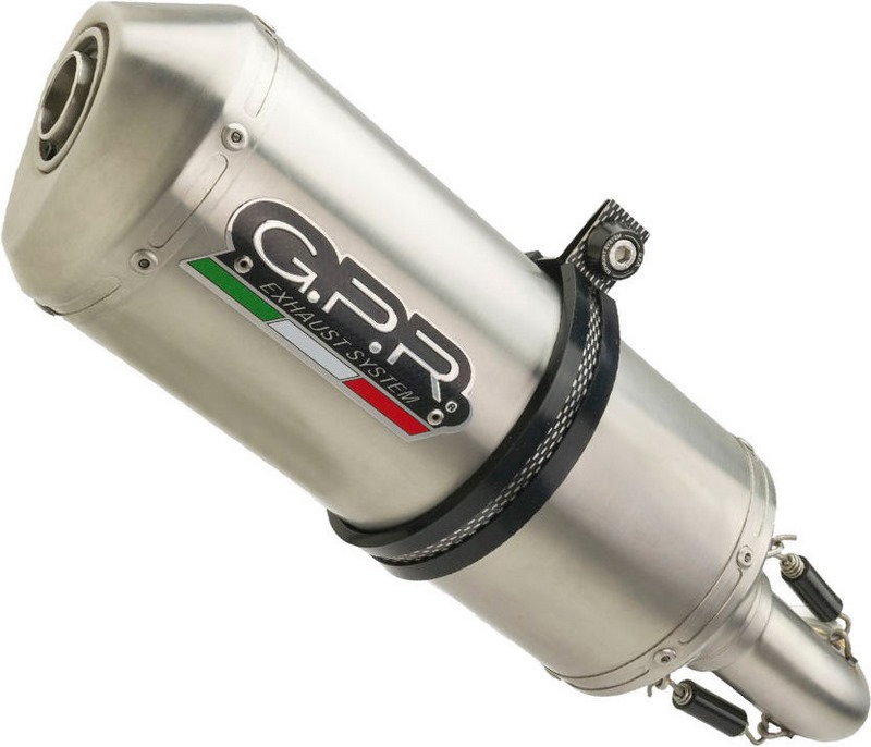 GPR / ジーピーアール オリジナル Ducati Scrambler 800 2015/16 Homologated スリップオン Catalized Satinox | D.118.CAT.SAT