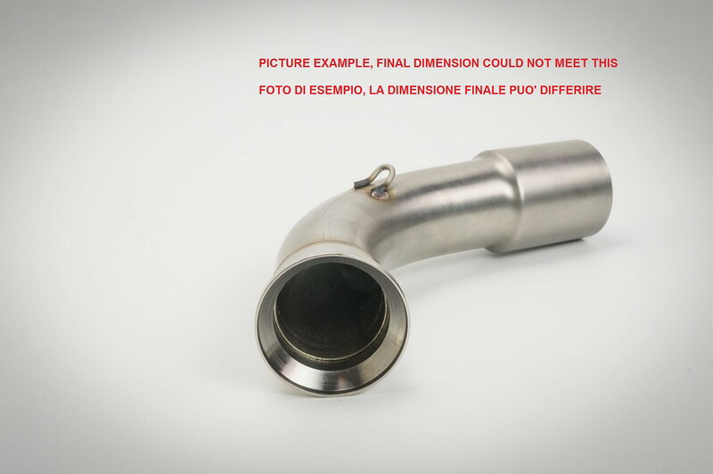 GPR / ジーピーアール オリジナル Tuning Accessorio - Adattatore 54 - 41 Link Pipe Adaptor From Diam 54 To Diam 50 Acc