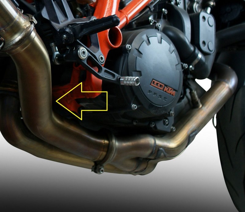 GPR / ジーピーアール オリジナル Ktm Superduke 1290 R 2017/19 E4 Decat Pipe マニフォールド Decatalizzatore | KTM.79.1.DEC