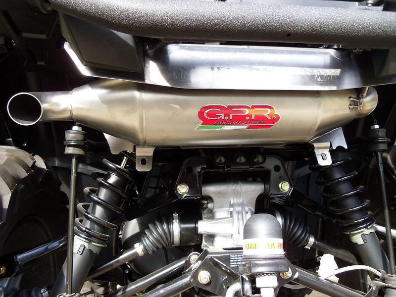 GPR / ジーピーアール オリジナル Polaris Xp 850 / Xp 850 Forest Homologated スリッポンエキゾースト Deepton|ワンダーテック