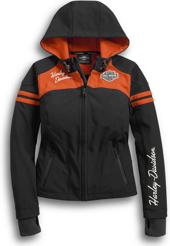 Harley-Davidson Miss Enthusiast Soft Shell Jacket- Black | 98408-19VW｜ワンダーテック
