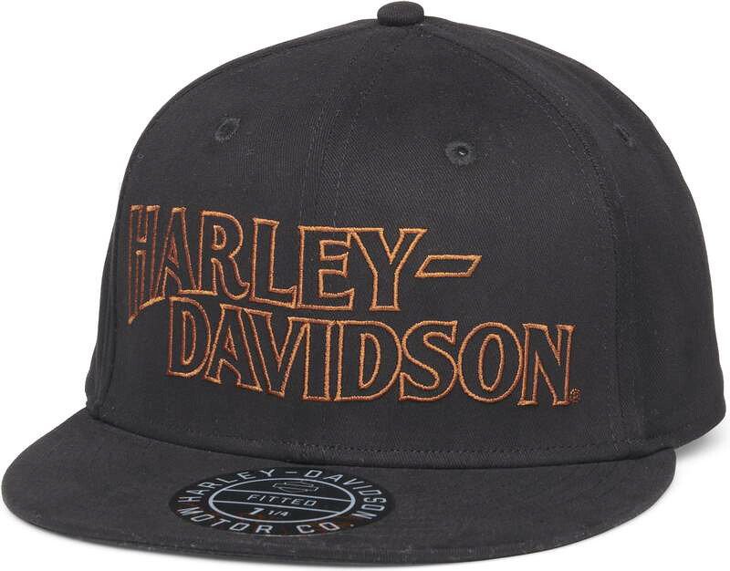 Harley-Davidson Men\'S Cap H-D Name- Black | 99404-22VM