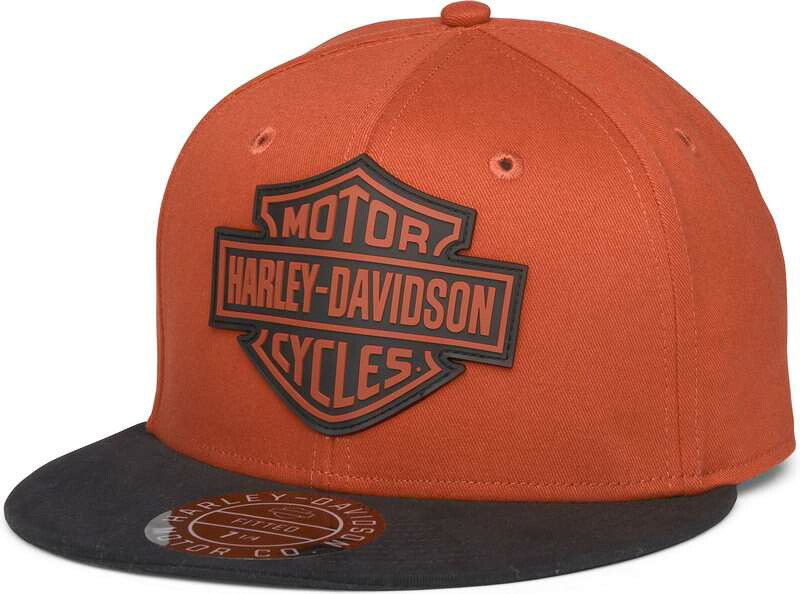 Harley-Davidson B&S Woven Cap- Vintage Orange | 99403-22VM