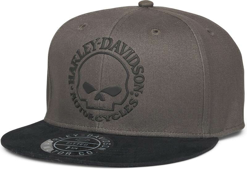Harley-Davidson Willie G Fitted Cap For Men- Blackened Pearl | 99406-22VM