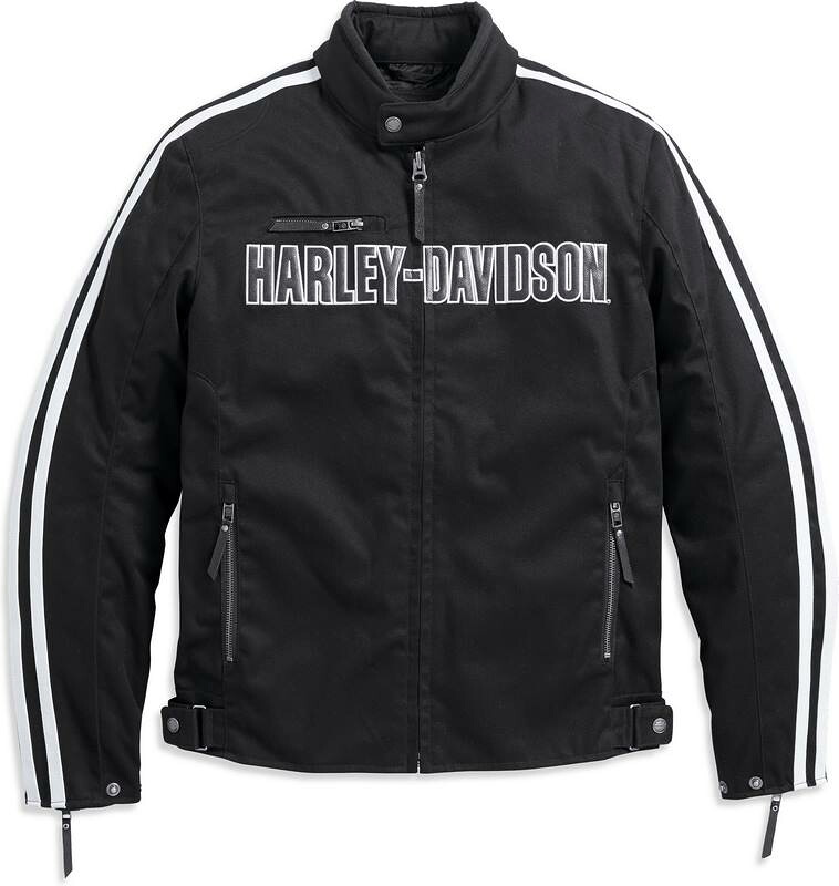 Harley-Davidson Rally Textile Riding Jacket Ce- Black | 98163-17EM