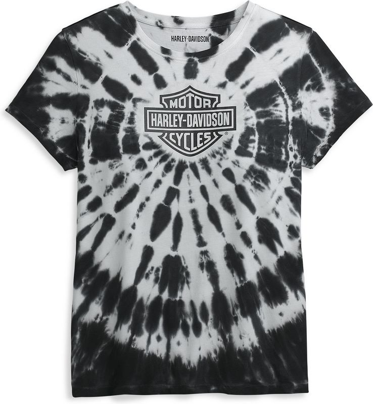 Harley-Davidson Spiral Tie Dye Graphic Tee For Women | 96473-21VW|ワンダーテック