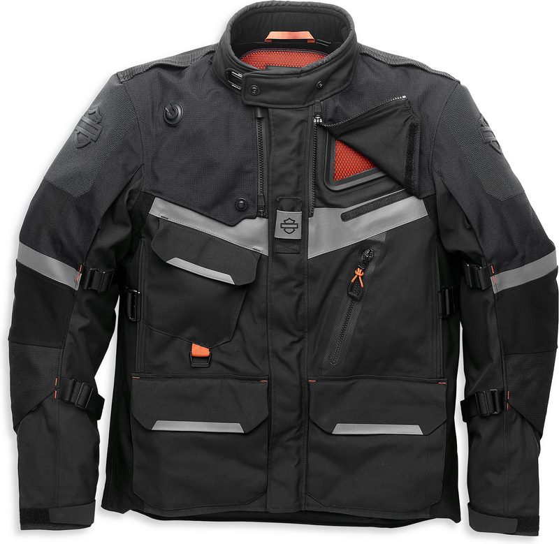 Harley-Davidson Men'S Passage Adventure Jacket- Black | 98178-21VM｜ワンダーテック 150,450円