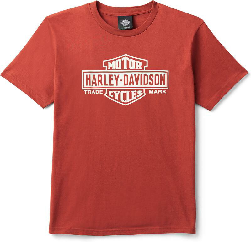 Harley-Davidson Tee-Knit-Vintage B&S- Maroon | 96686-22MM｜ワンダーテック