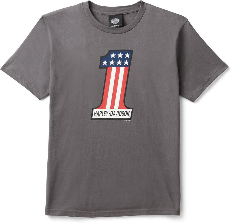 Harley-Davidson Tee-Knit-Hd- Gray | 96685-22MM｜ワンダーテック