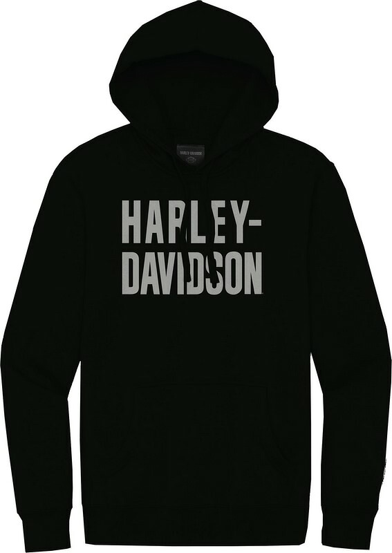 Harley-Davidson Men'S Hallmark Foundation Hoodie- Black Beauty 2 | 99035-22VM