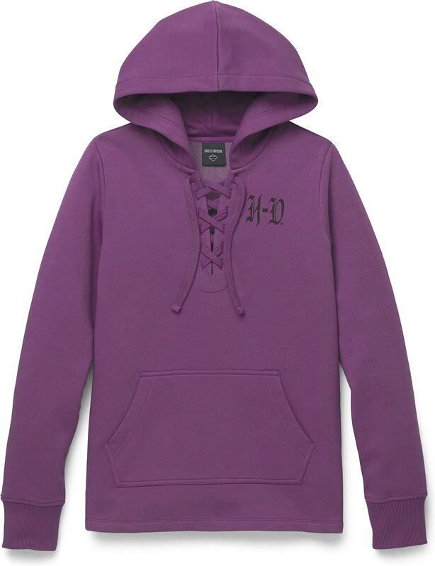 Harley-Davidson Hoodie-Knit- Wood Violet | 96419-22VW|ワンダーテック