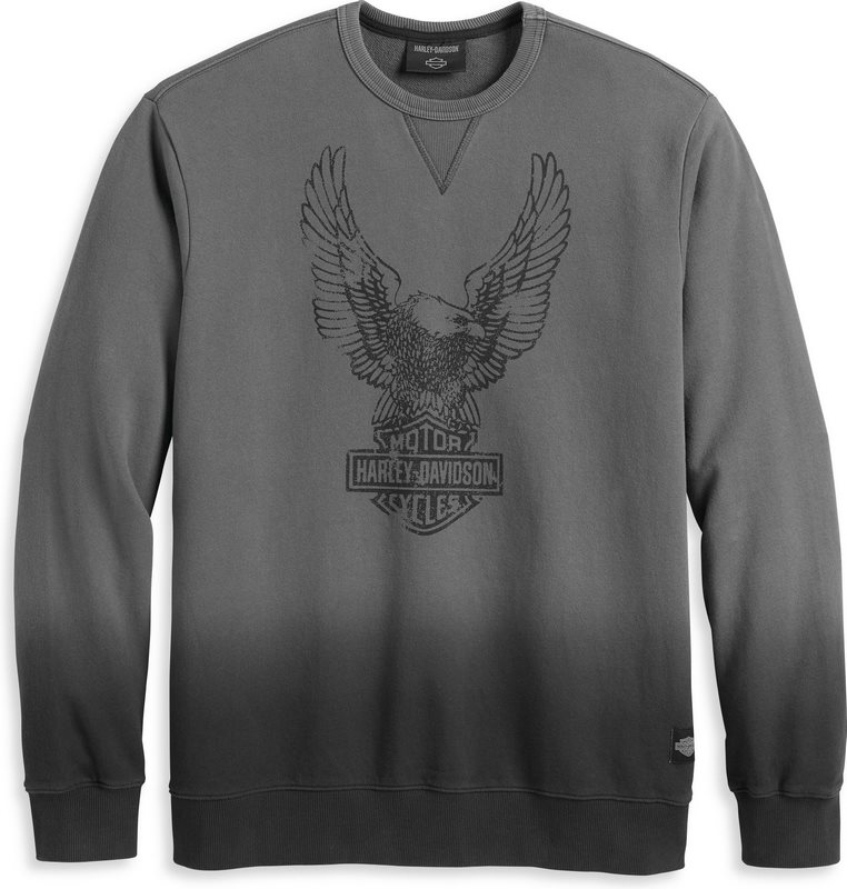 Harley-Davidson Sweatshirt-Knit- Blackened Pearl | 96024-23VM