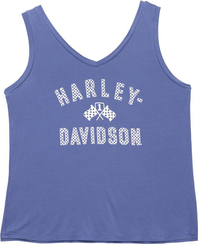 Harley-Davidson Tank-Knit- Gray Blue | 96630-22VW|ワンダーテック