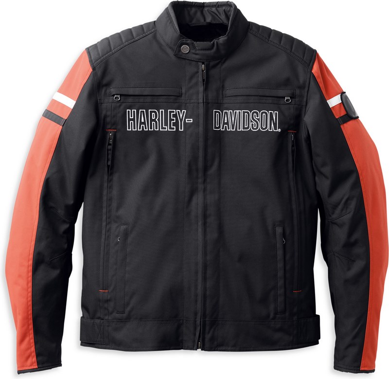 Harley-Davidson Jacket-Hazard-Txtl-Wtrpf- Colorblock-Design | 98126-22ET