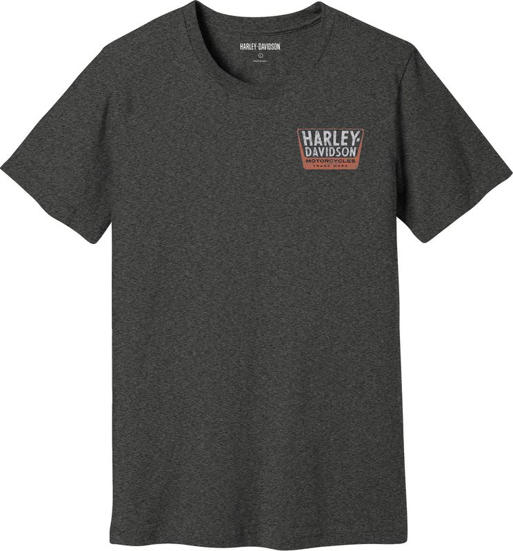 Harley-Davidson Tee-Knit- Medium Heather Grey | 96100-23VM|ワンダーテック